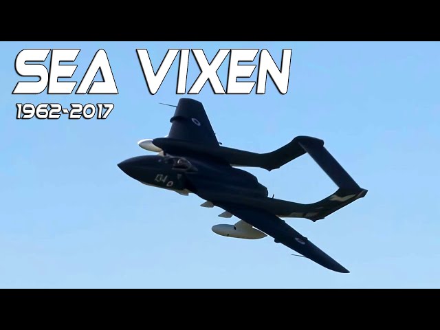Remember  The Havilland  Sea Vixen   1972-2017  4K