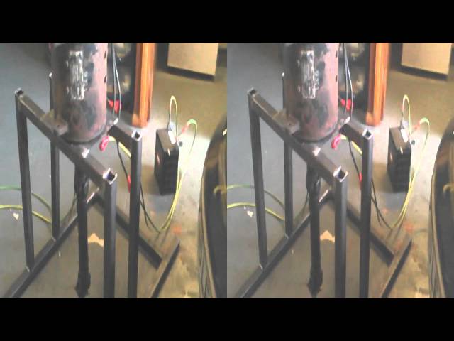 Milk float motor tested and working fine (3D)