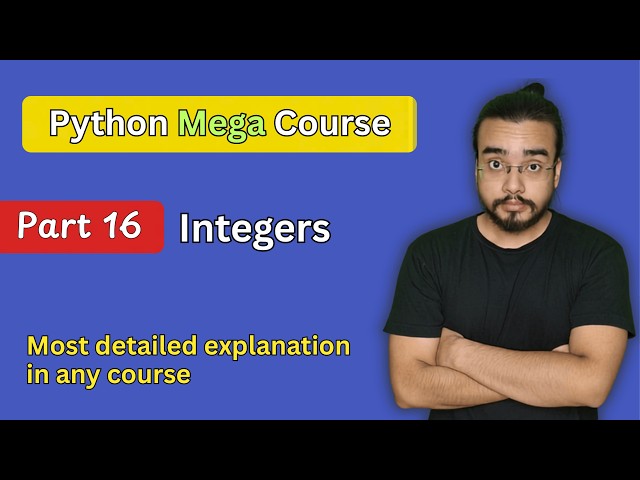 You wont need another video to understand integers in Python