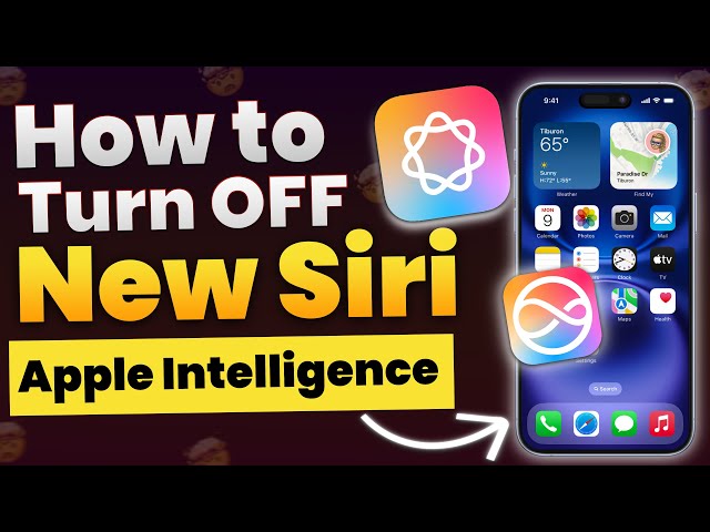 How to Turn OFF Apple Intelligence on iPhone? Disable Apple Intelligence and Disable Siri on iPhone