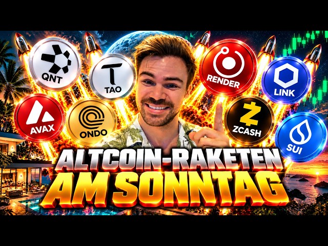 🚨Altcoin Raketen zum Sonntag! | Kommt morgen das böse Erwachen oder wirklich Bullrun?