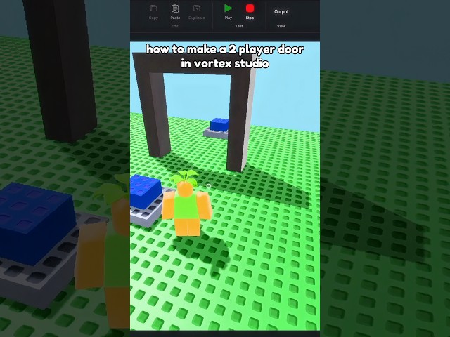 How to make a 2-player button System #vortex #vortexstudio #Shorts