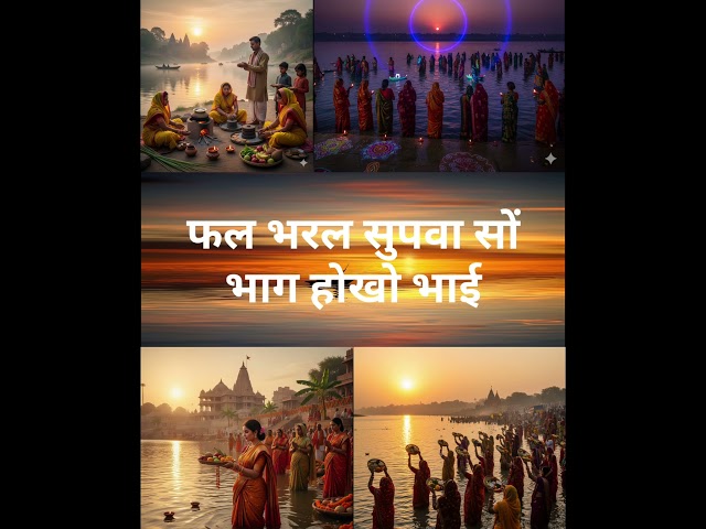 डुबत उगत सूरुज के अरघा दीआई #भोजपुरी #छठ #गीत