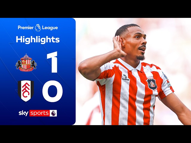 Isidor gets Black Cats first win of season! | Sunderland 1-0 Fulham | Premier League Highlights