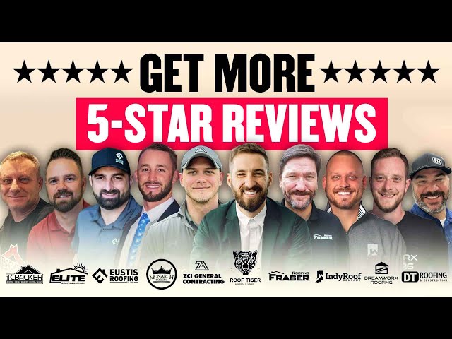 How To Get More Reviews (According to Top Roofers)