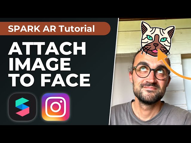 Attach Image To Face Movement | Spark AR Studio Tutorial - Create your own Instagram Filter