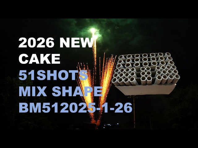 2026 NEW BM512025-1-26 20*25*150&25*30*150MM 51SHOTS MIX SHAPE F2 CAKE