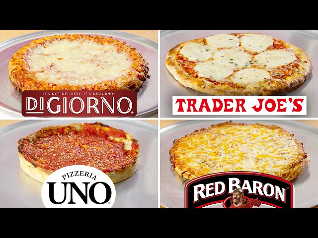 Pro Chefs Blind Taste Test Every Frozen Pizza | The Taste Panel | Epicurious
