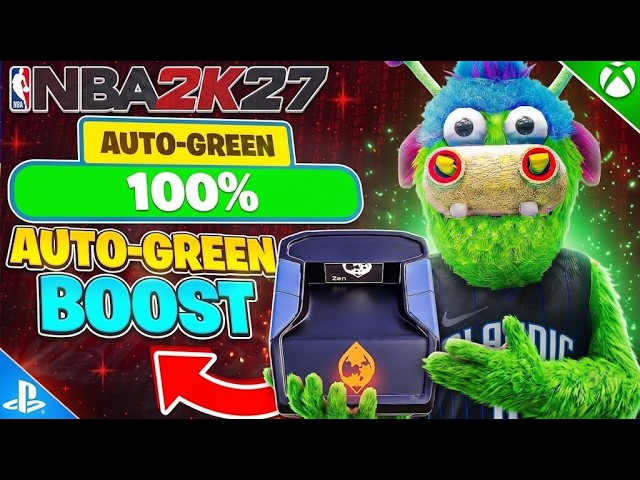 I Tried the BEST NBA 2K27 Cronus Zen Script in Online (AUTOGREEN)