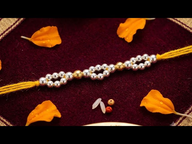 Rakhi making ideas at home | how to make beautiful Rakhi with wool | Hanfcrafted Rakhi