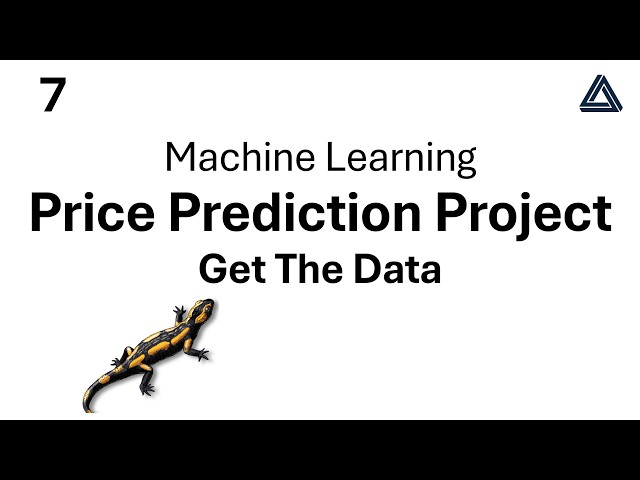 Machine Learning: Price Prediction Project - Get The Data