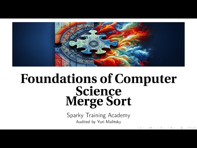 Merge Sort (Foundations of Computer Science)