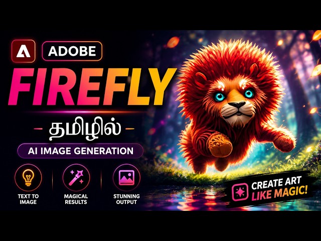 Adobe Firefly Tutorial in Tamil