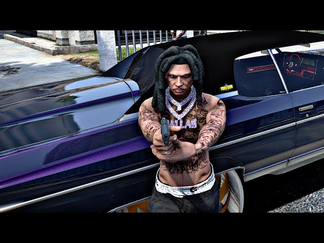 Introducing OJ... KTB General | Kilo Tray Ballas (Los Santos Red GTA 5 Mods) 