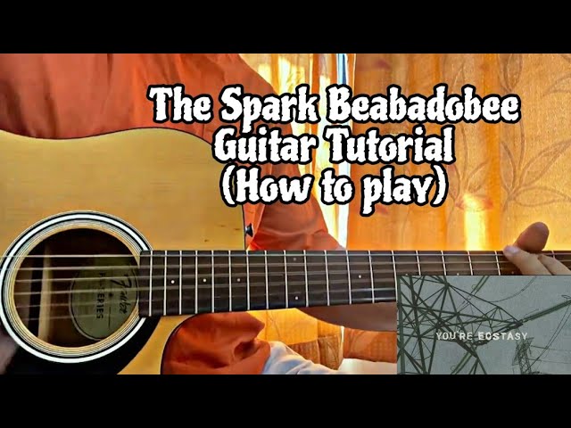 The Spark - beabadobee // Guitar Tutorial with Chords (How to play)
