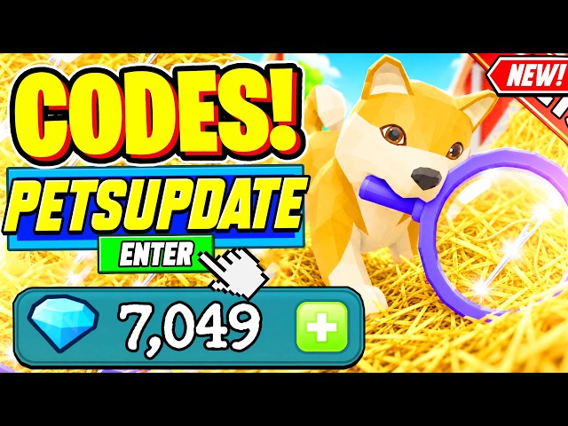 ⚠️New⚠️ ALL WORKING PETS UPDATE CODES For Search For The Needle 2026 - Roblox Search For The Needle
