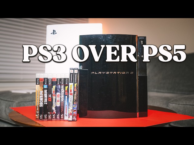 Why I like the PS3 more than the PS5