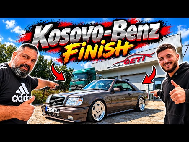 My Kosovo Benz is finished. Thanks Gerti & Berti. Sila Kosovo