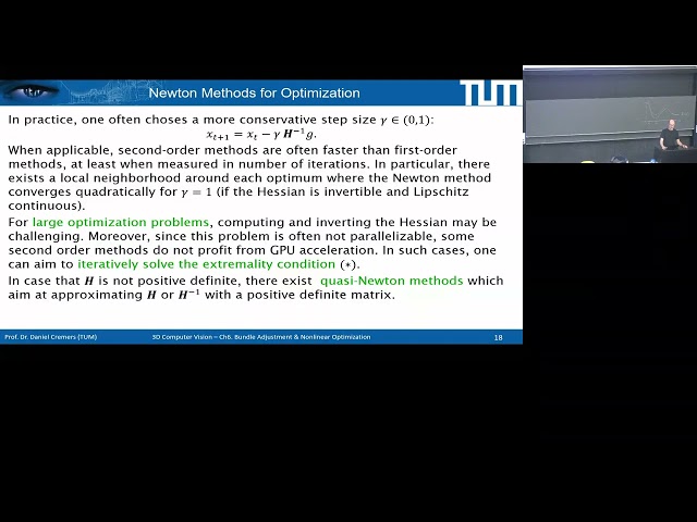3DCV 2026 - Ch06: Bundle adjustment (Part 3)