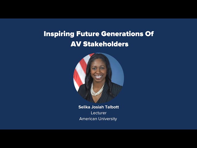 PAVE's Virtual Panel “Inspiring Future Generations of AV Stakeholders" - Full Recording