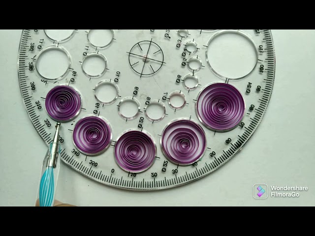Determining paper length in quilling | How to decide length of paper strip in Quilling