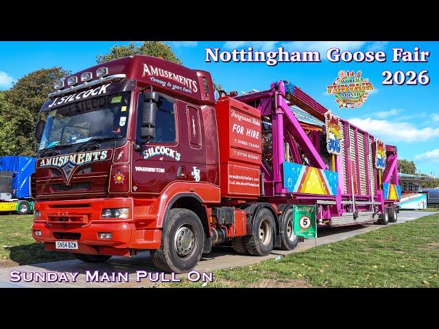 Nottingham Goose Fair Main Pull On Sunday September 2026