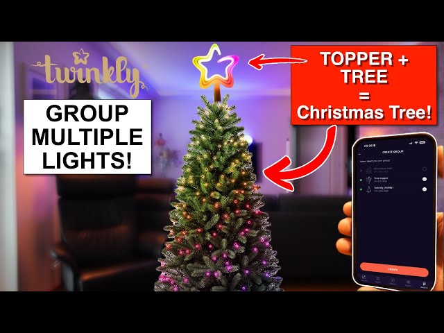 How to GROUP Multiple Twinkly Lights – Control Them All as One!