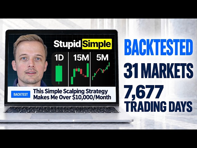 This Simple Scalping Strategy Makes Me Over $10,000/Month. BACKTEST