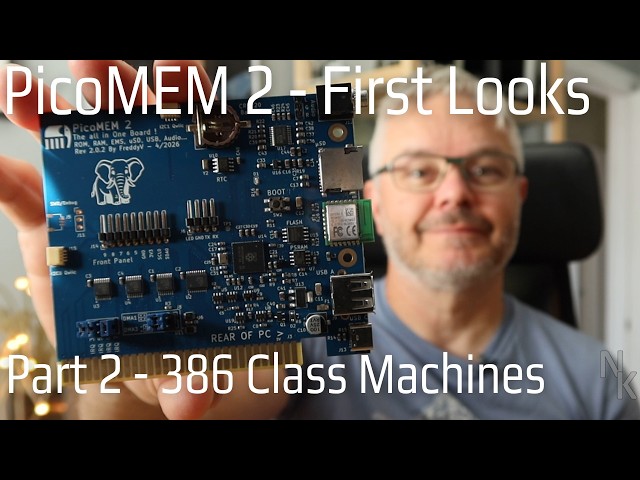 PicoMEM 2 First Looks - Part 2 - 386 Class Machines