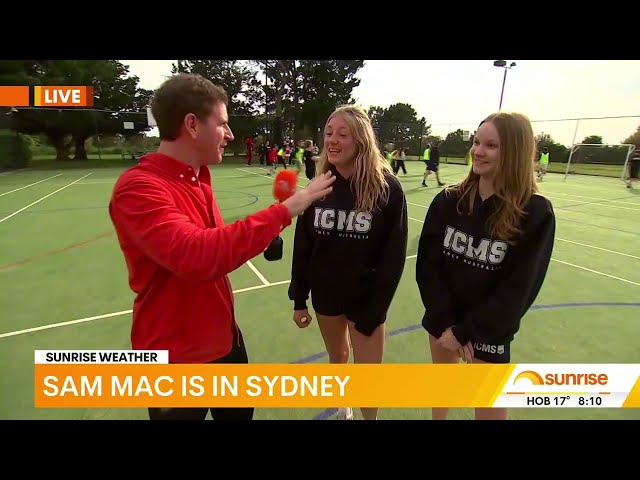 ICMS feature on Sunrise Channel 7