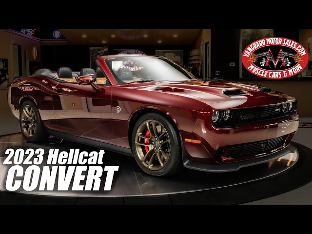 2023 Dodge Challenger SRT Hellcat Jailbreak Convertible For Sale Vanguard Motor Sales #0572