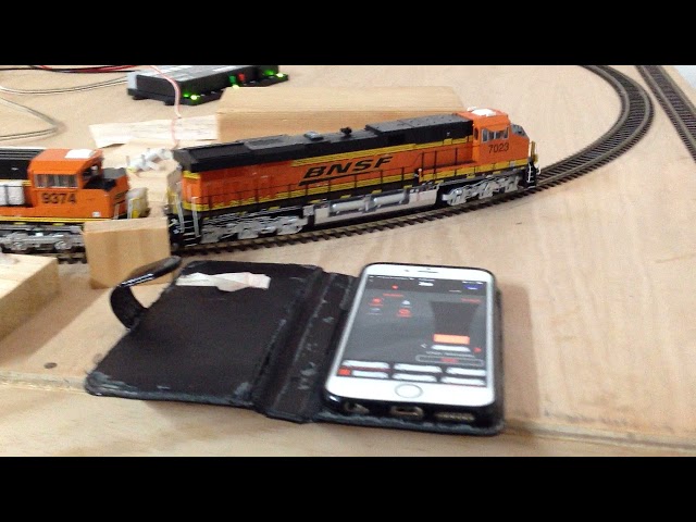 MTH 4 loco consist on Digikeijs DCC