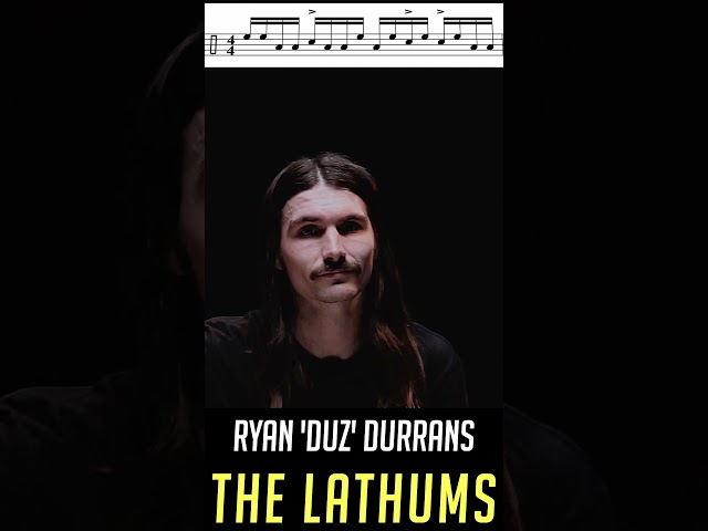 Another great little fill broken down by Ryan 'Duz' Durrans from The Lathums.