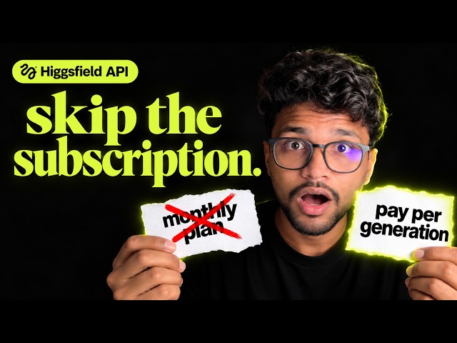50+ AI Models😱 ఒకే API లో😳 | Higgsfield API Full Explained | Real Pricing ✅