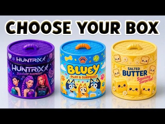 🎁 Choose Your Squishy Box! 💖 2 good and 1 bad