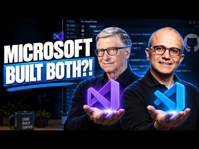 VS Code vs Visual Studio: Why Microsoft Built Both