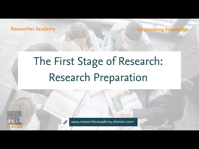 The First Stage of Research: Research Preparation