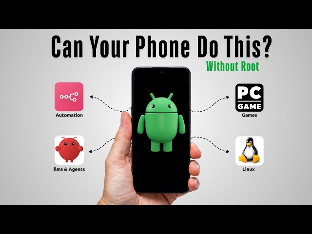 Your Phone Can Do More Than You Think (No Root Required)