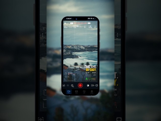 Blackmagic Camera App on iPhone 17 Pro — Cinematic Look with Apple Log + CINECA LUT