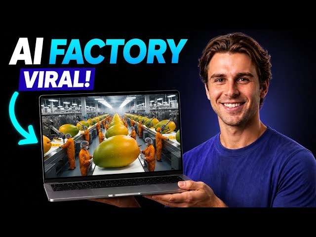 Create these AI FACTORY videos for 100% Free | (step by step)
