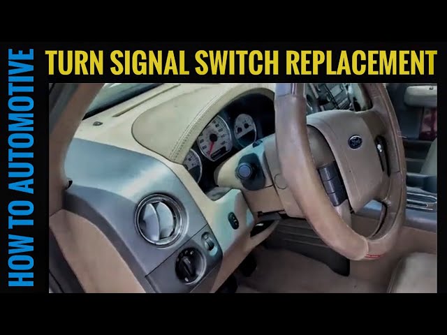 How To Change Your Turn Signal/combination Switch On A 2004-2008 Ford F-150