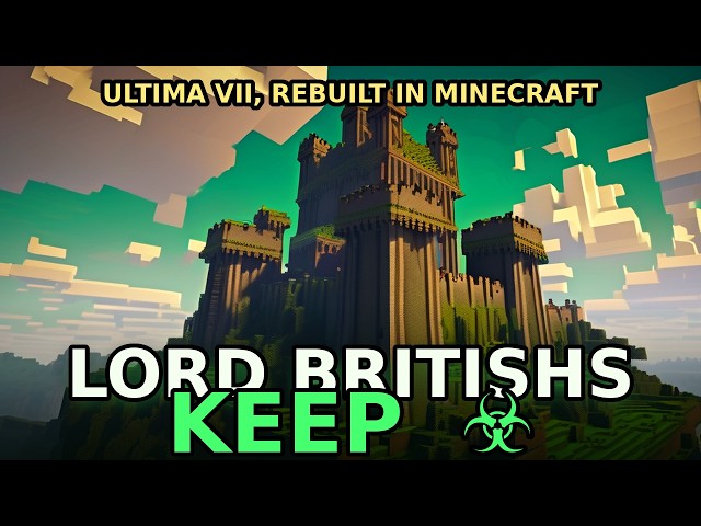 I Built Ultima's Lord British Castle in My AI Minecraft Colony ☣️ Dev-Log
