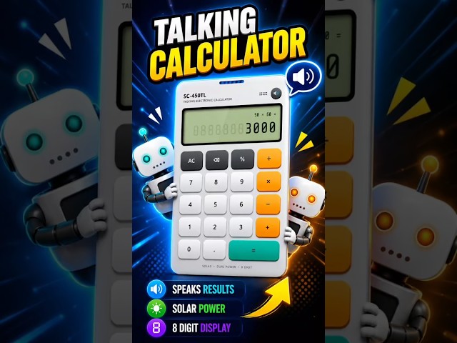 This Calculator Talks #shorts #javascript #css #coding
