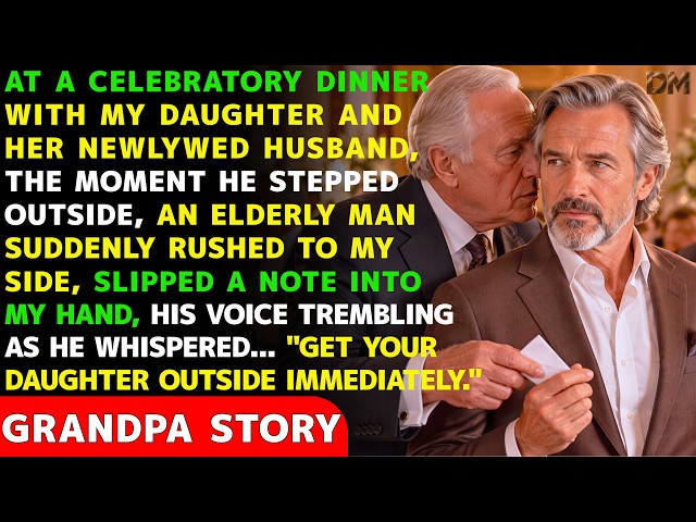 When My Daughter’s Husband Stepped Outside, An Elderly Man Gave Me A Note: “Take... | Dad Memoirs