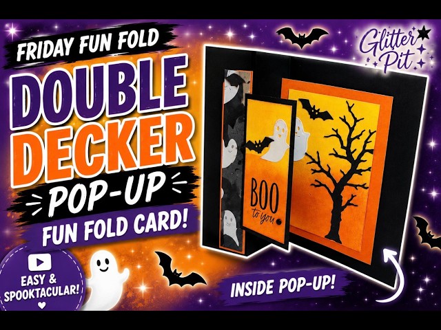 Double Decker Pop-Up Fun Fold Card Tutorial