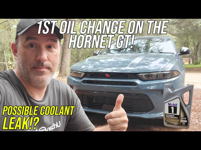 2024 Dodge Hornet GT: First Oil Change DIY & Hidden Coolant Leak Check + Reset Oil Light