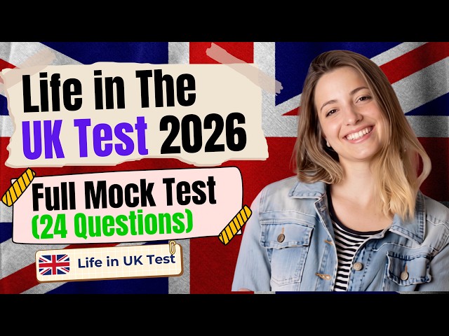 Life in the UK Test 2026 | FULL Mock Test (24 Questions) | Part 77 Practice Test 🇬🇧