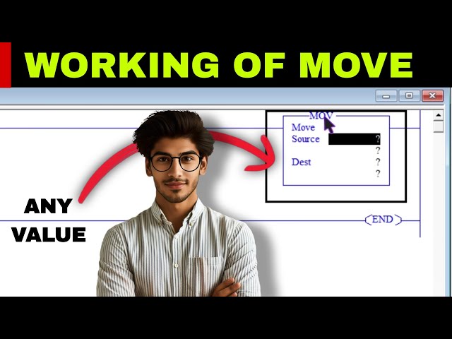 Move Any Value in Any Data Register in PLC using This Instruction | Allen Bradley 