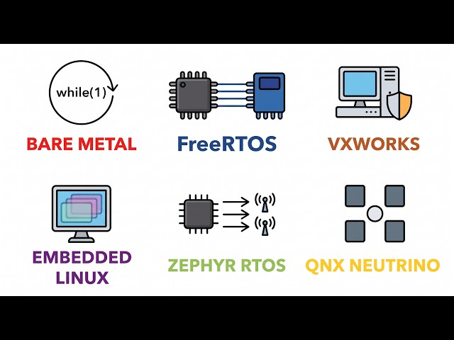 Every Major Embedded Operating System Explained in 9 Minutes