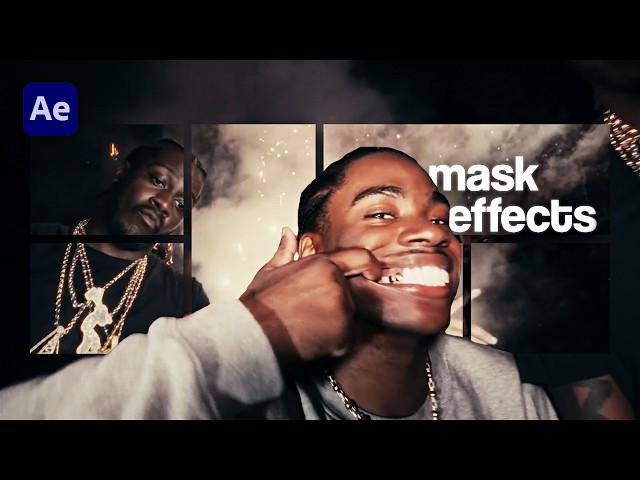 How to create Simple MASK Effects (After Effects)